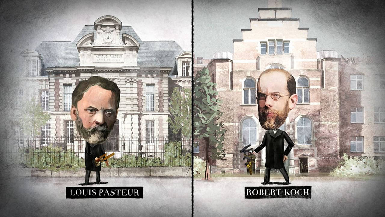 Le son "sch" / Louis Pasteur et Robert Koch